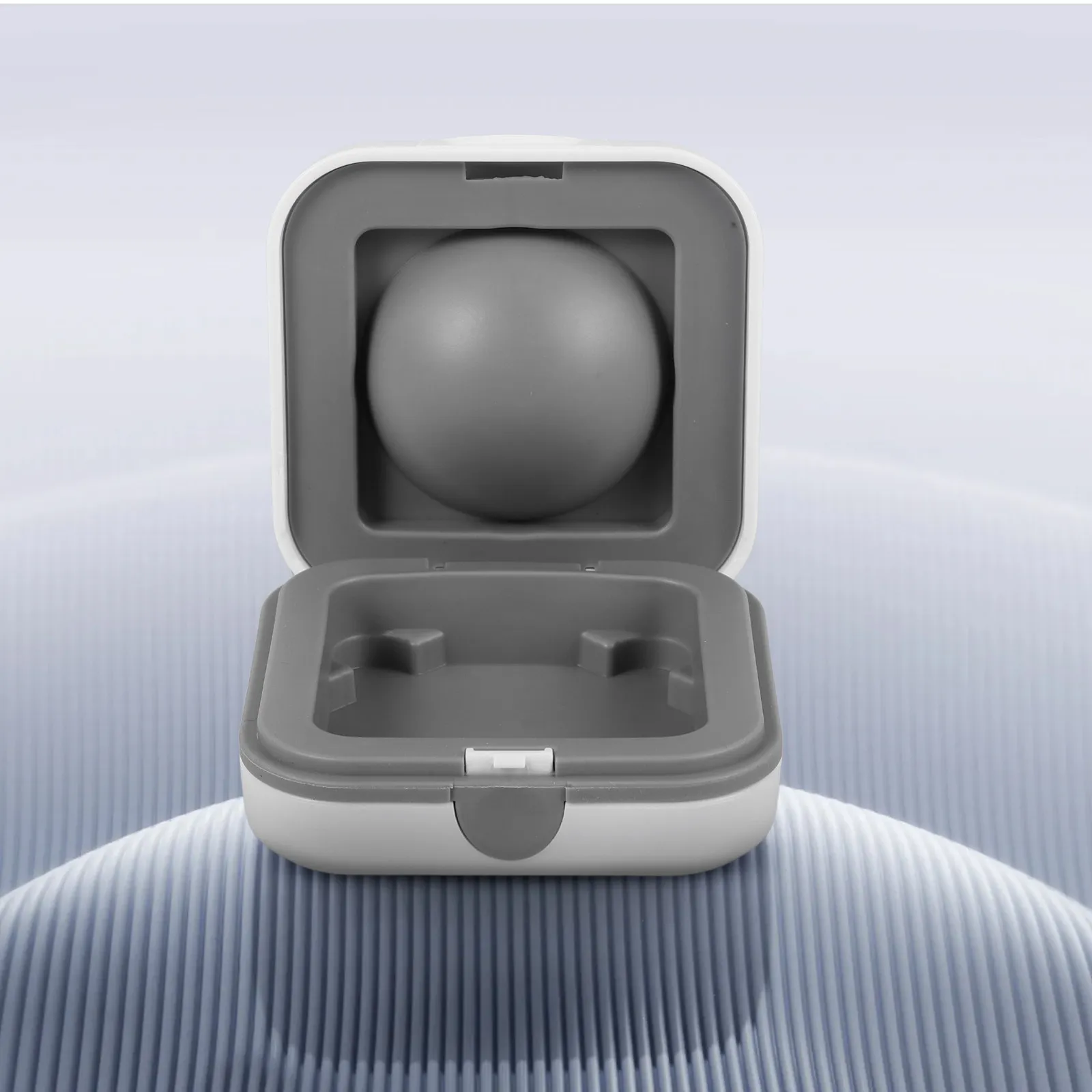 Hearing Aid Protective Case Sturdy ABS PVC Construction Waterproof Drop Resistant Compact Travel Hearing Aid Storage Box Small
