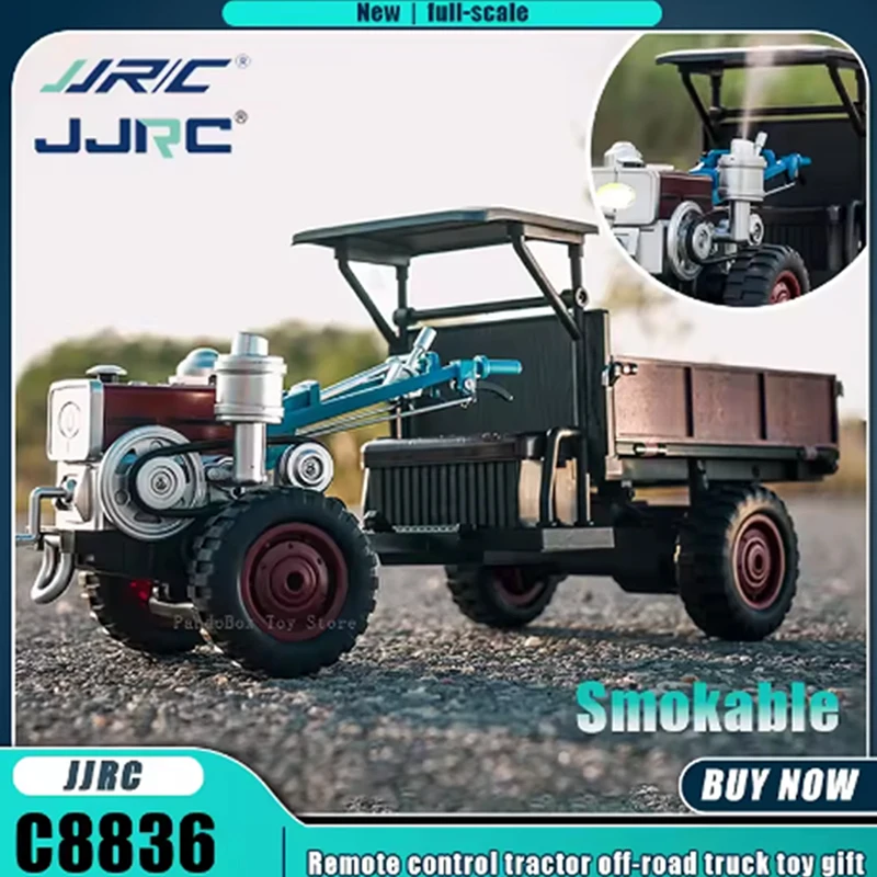 

JJRC C8836 Children Simulation Full Scale Classic 4WD Simulation Tractor Kid RC Toy Vehicle Model Toy Gift