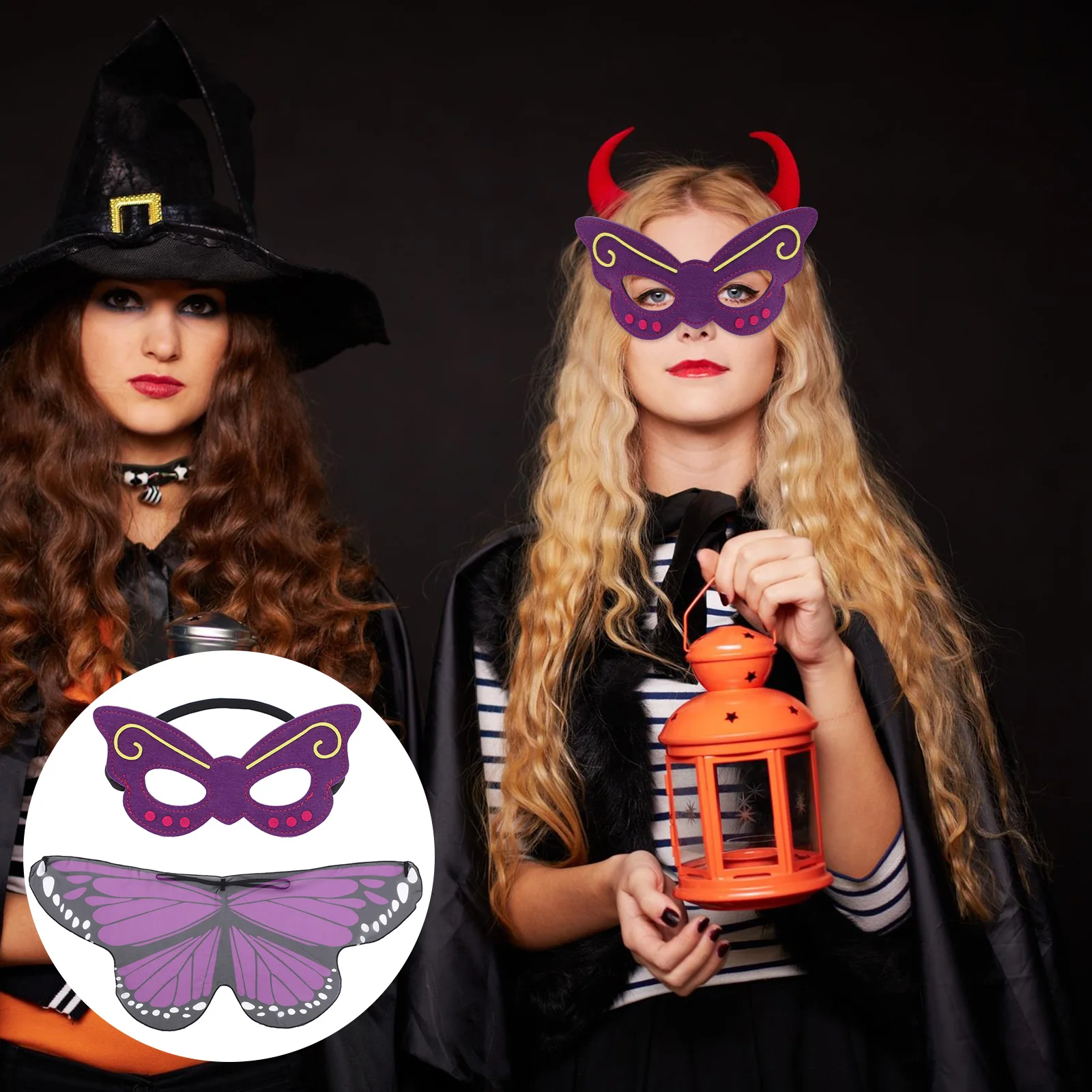 

Fairy Costume Lightweight Shawl Butterfly Wing Shape Halloween Party Prop cosplay Stage Women Girls