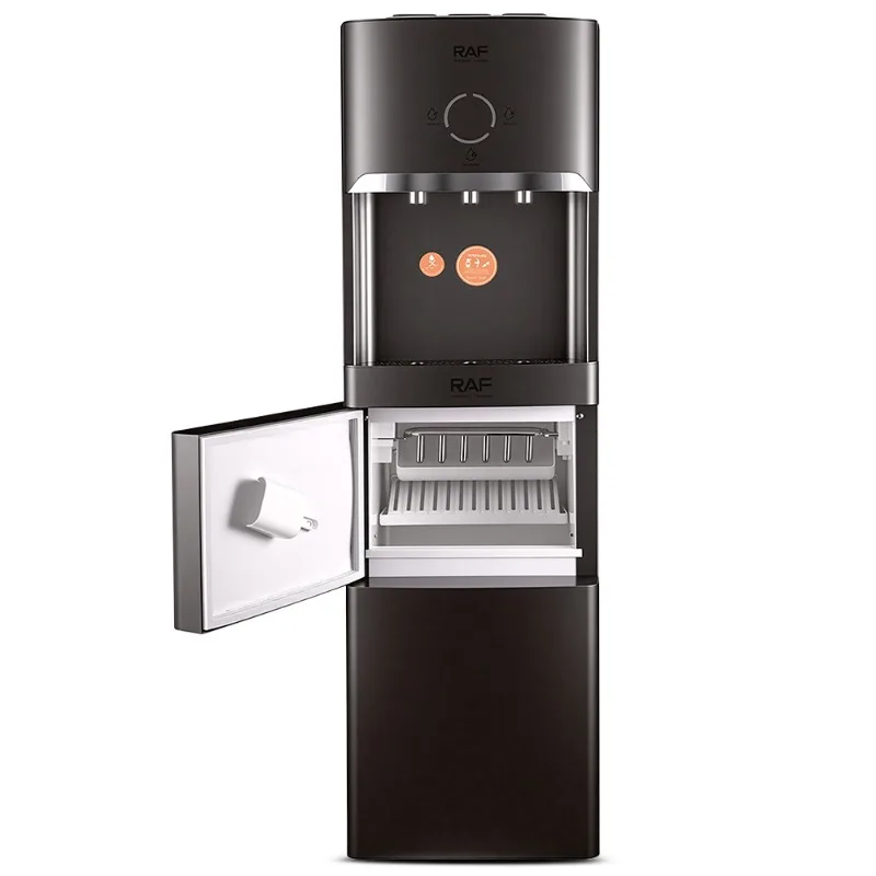 Airo RAF R.11004 Advanced 2-in-1 Home Water Dispenser and Automatic Ice Making Machine with Hidden Hygienic Spouts