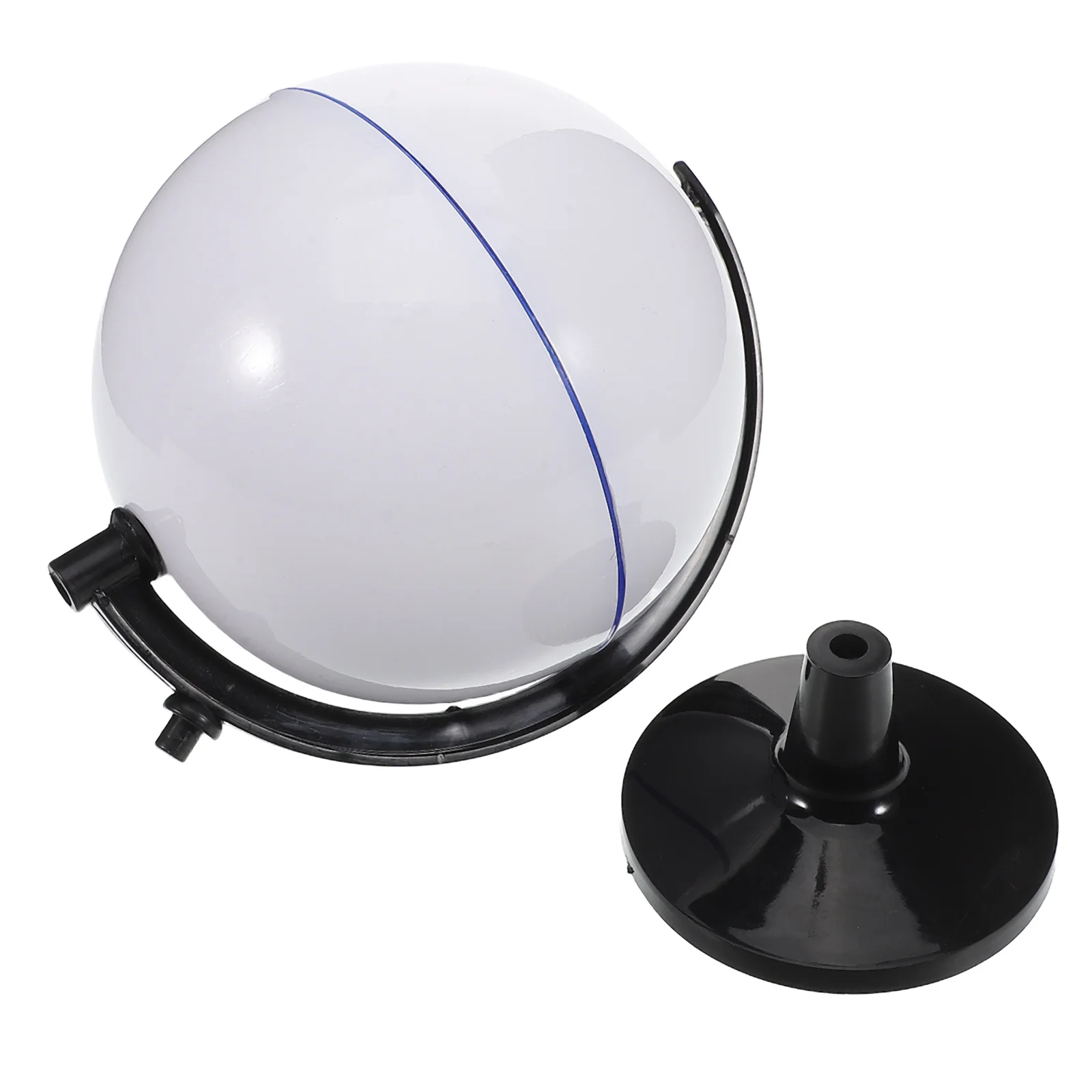 

Unfinished Blank Globe DIY Painting Geography Craft Educational Tool for Kids Adults Interactive Desktop Decor