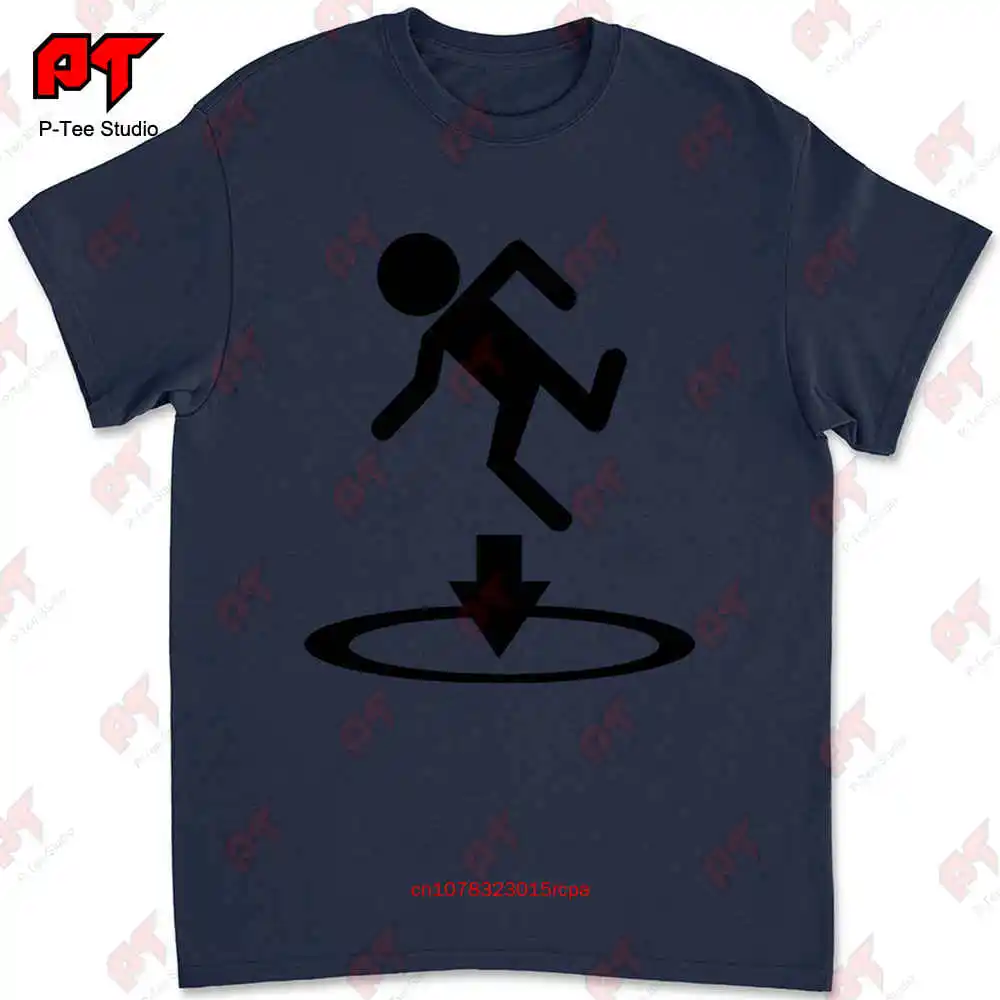 Portal Puzzle Platform Fps Video Game Valve T-shirt 8PA9