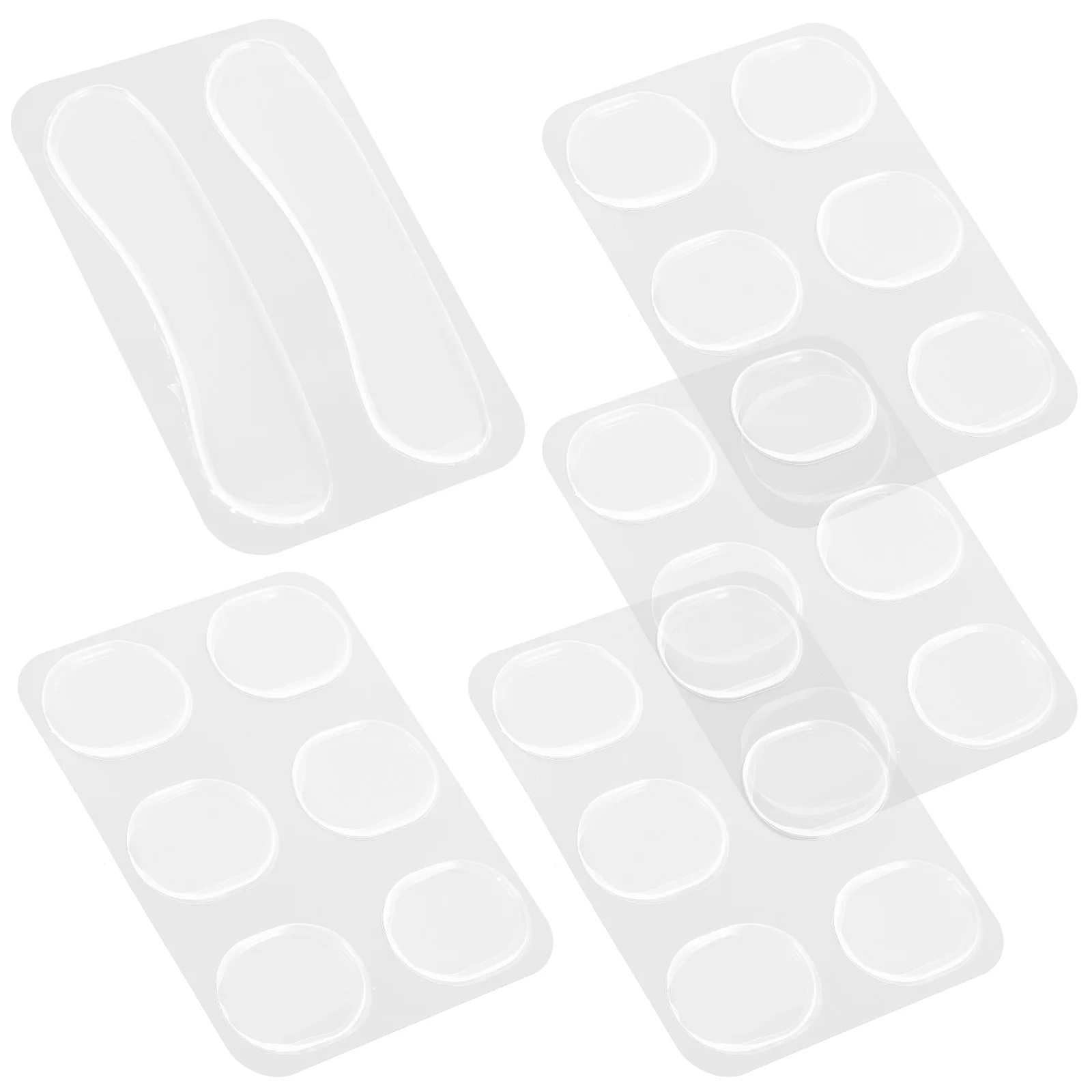 

26 Pcs Silent Silicone Pad Drum Hoop Protector Damper Pads Stick Dampeners Snare Mute Stickers Muffler