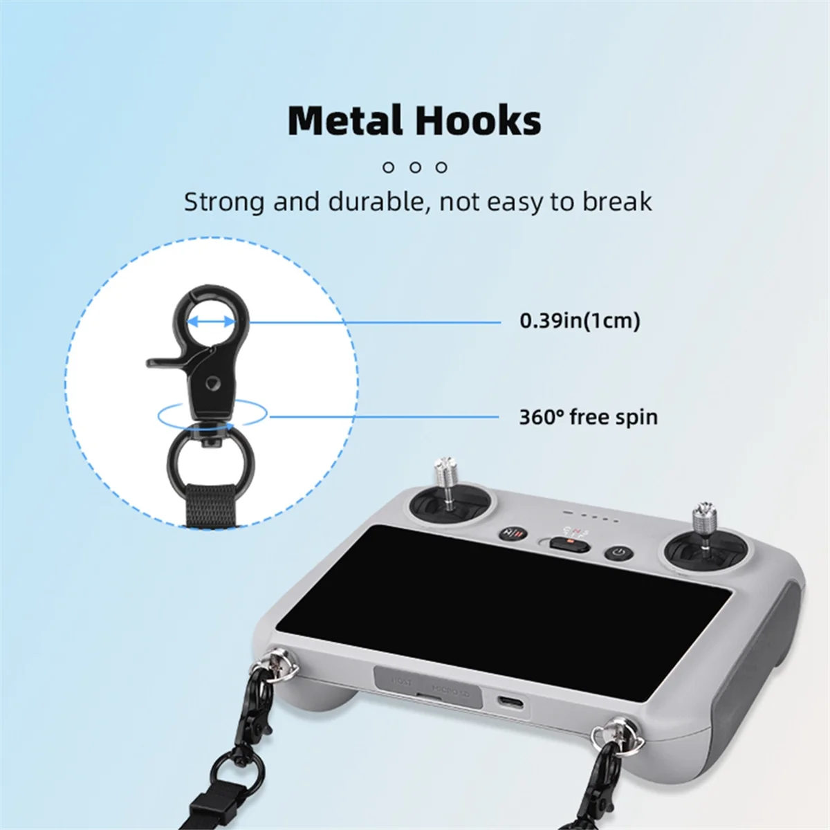 

M86K Portable Lanyard for RC/RC 2/RC Pro Remote Control Neck Strap Lanyard for Controller Accessories