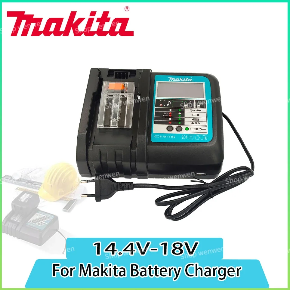 

Зарядное устройство Makita 18VRC с ЖК-дисплеем, 3 А, 6 А, 14,4 В, 18 в