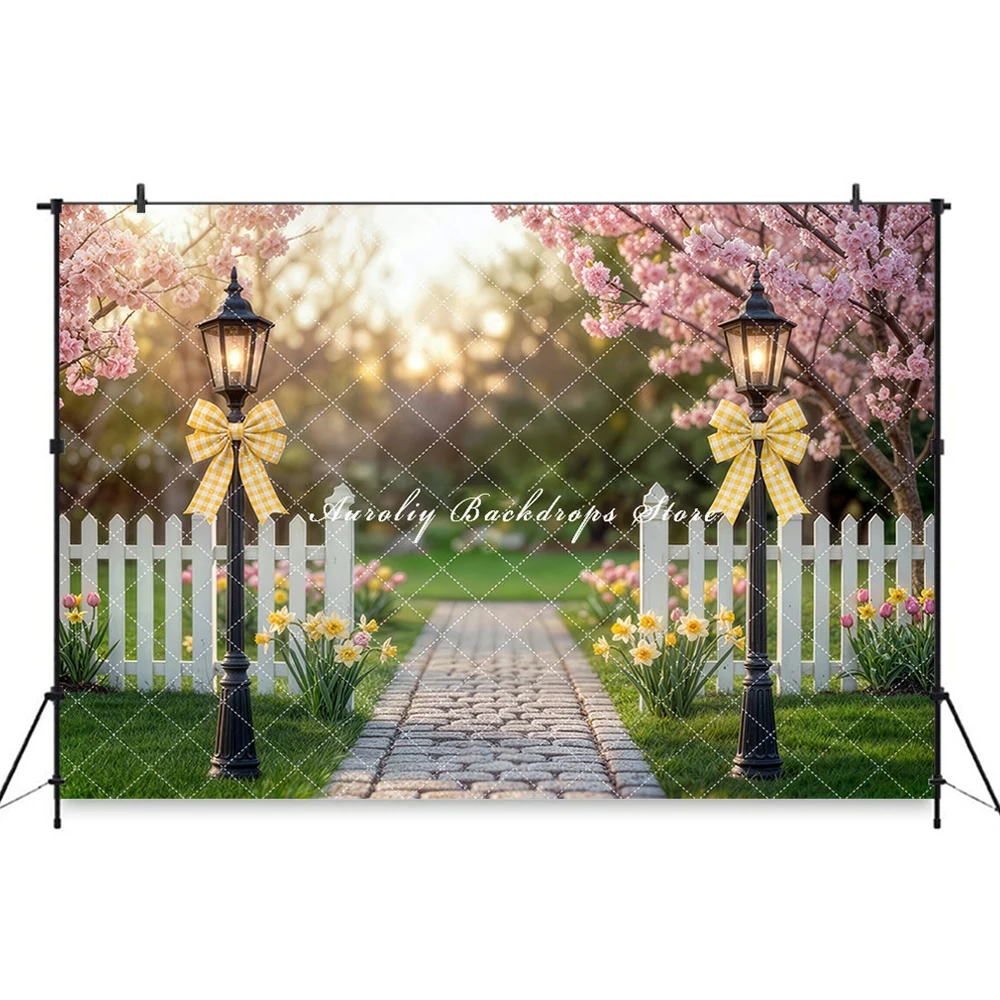 Bunny Bake Shoppe Stand Backdrops Child Baby Photo Props Adult Kids Decors Easter egg Combination Photography Studio Backgrounds