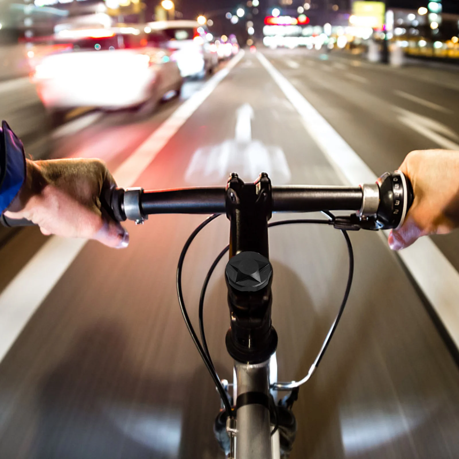 Durable Aluminum Alloy Bike Air Fork Cap Front Fork Top Protector Replacement Part All Weather Protection Cycling