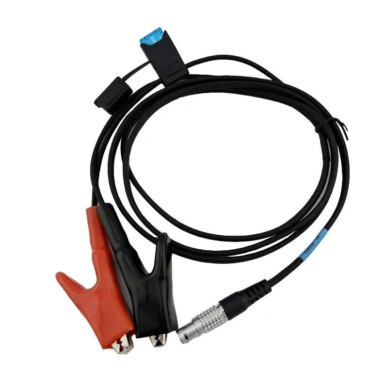 8 دبوس 565856   كابل الطاقة لسلسلة Leica TS30 TM30 Total Station Instruments توصيل كابل خط البطارية الخارجي