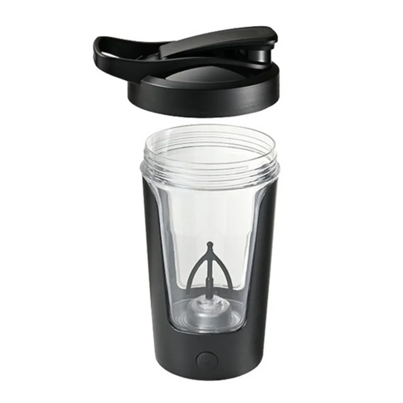 كوب خلط كهربائي، مسحوق بروتين قابل لإعادة الشحن، خلط كوب حليب القهوة المقاوم للتسرب، كوب خلاط للياقة البدنية الرياضية