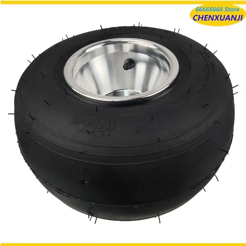 جديد الذهاب كارت 5 بوصة عجلات الشاطئ اكسسوارات السيارات الانجراف عجلة 10X4.5-5 كارت الإطارات + محور العجلة الأمامية