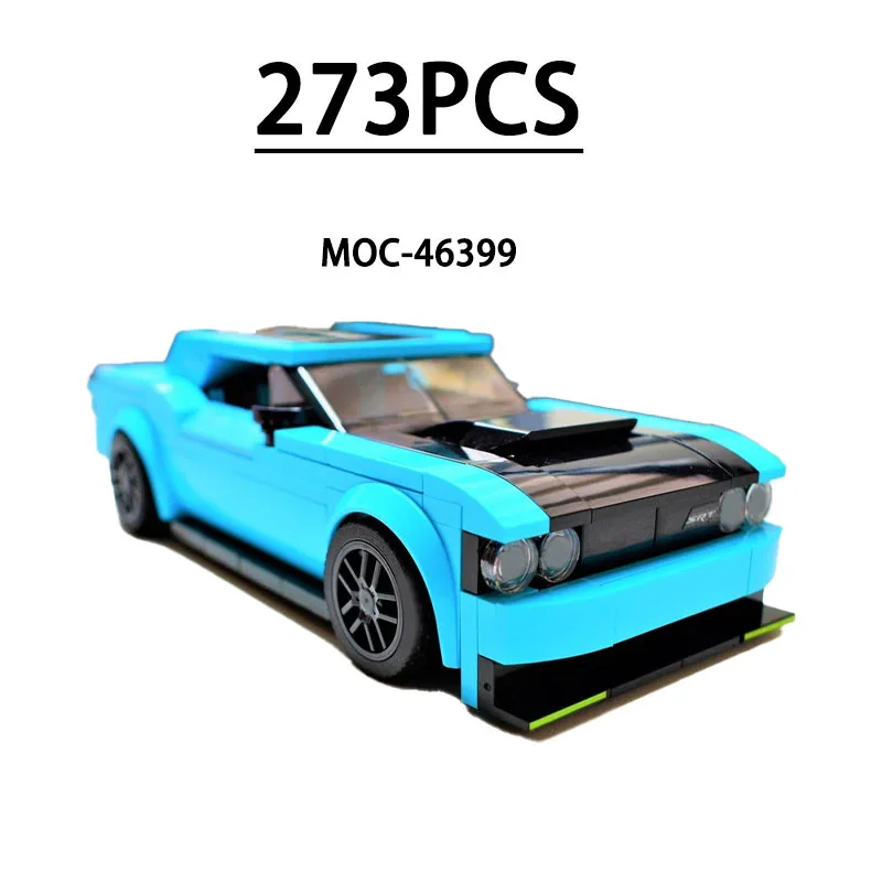 

Конструктор MOC-46399: Модель гоночного суперкара, 273 детали, развивающая игрушка для детей на День рождения, Рождество, Новый год, подарок