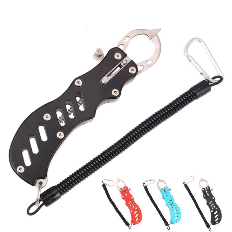 

Multifunctional Metal Fish Controller Large Object Fish Control Device Portable Fishing Tackle Accessories with Safety Lanyard