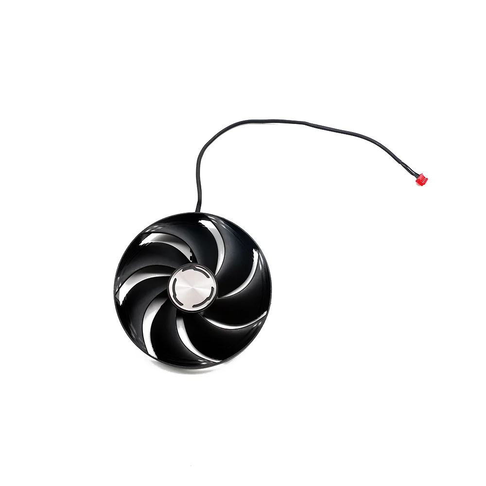Вентилятор видеокарты RTX5080 RTX5090 Вентиляторы графического процессора PLD10020B12H DC12V 0,65A 4Pin для MSI GeForce RTX 5070 Ti 5080 5090 SUPRIM OC