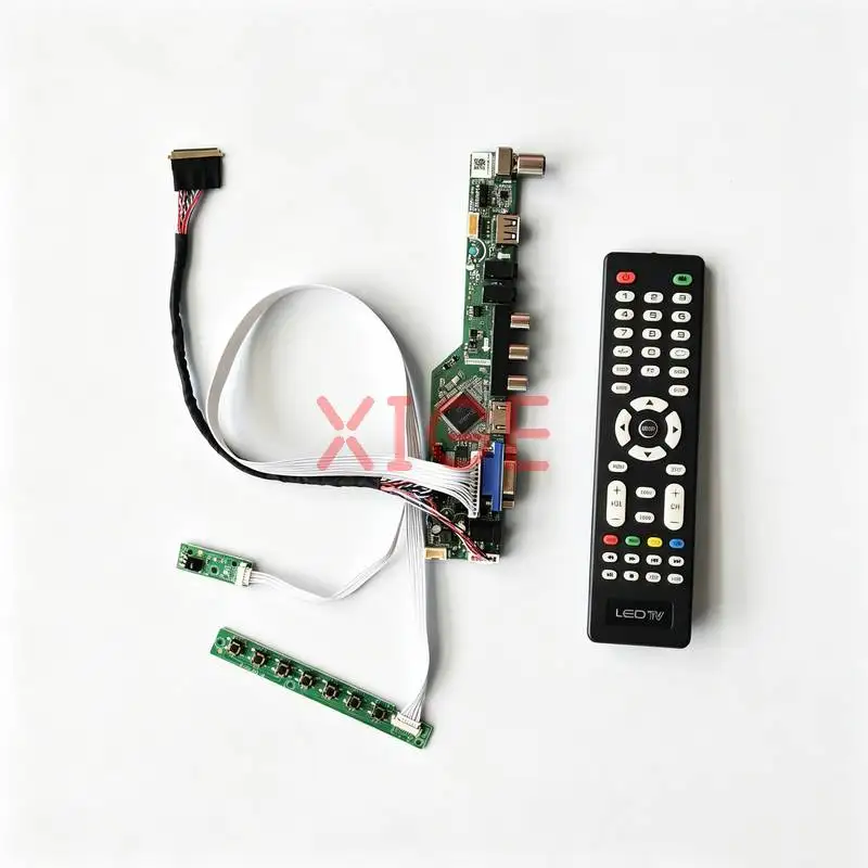 

For LTN116AT04 LTN116AT06 LTN116AT01 LTN116AT07 Drive Board DIY Kit HDMI+VGA+AV+USB 40-Pin LVDS 1366*768 1366x768 Laptop Monitor