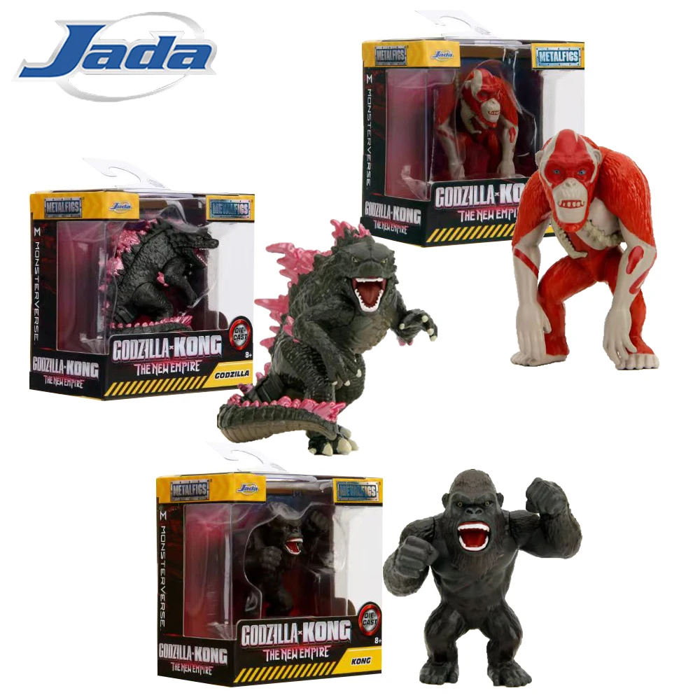 

Genuine JADA Godzilla vs. Kong 2 Alloy Figurine Sturdy Build Premium Craftsmanship Unique Desktop Decor Holidays Gift for Fans