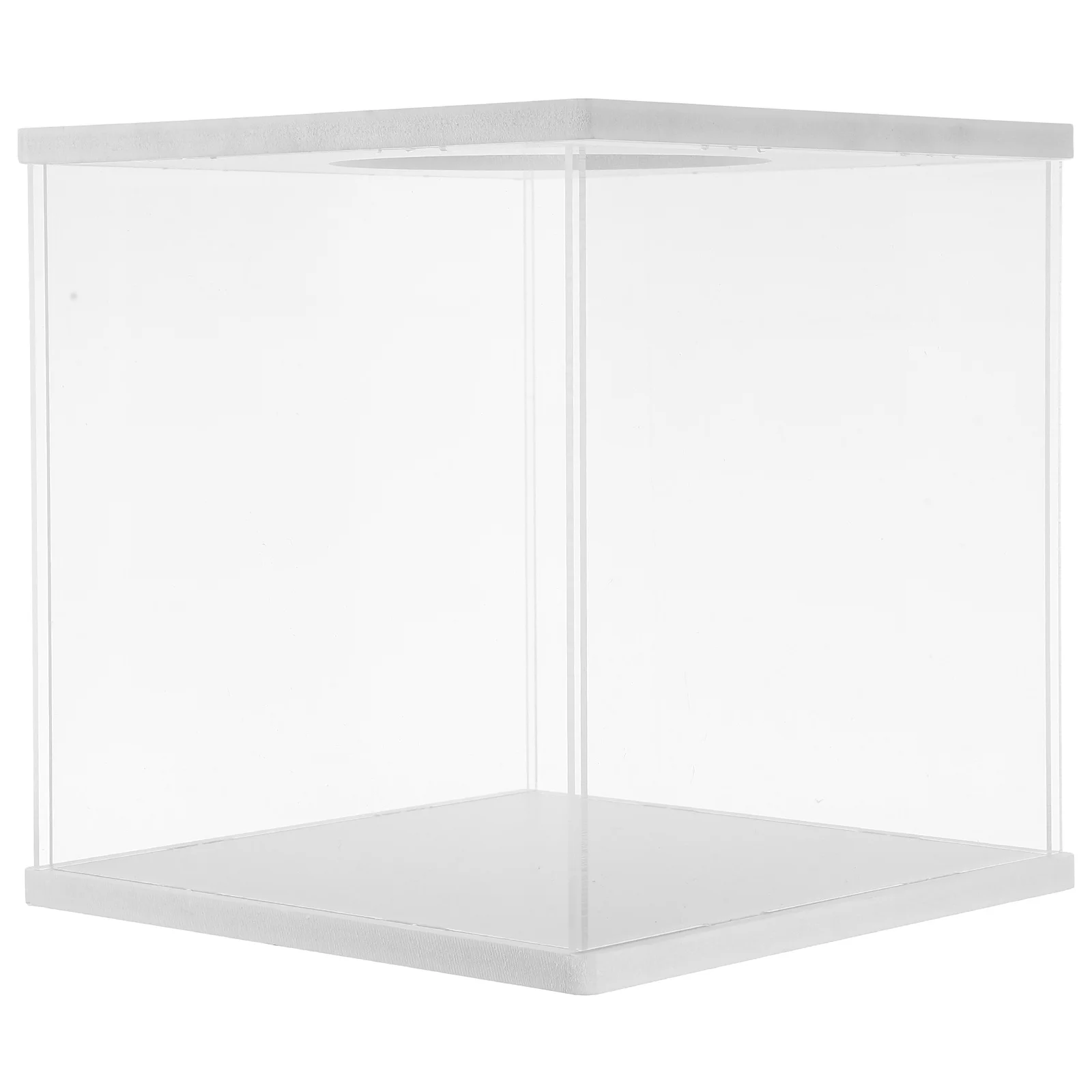 

Transparent Raffle Box Acrylic Drawing Box For Charity Fundraising Contest Ballot Donation Suggestion Voting Storage