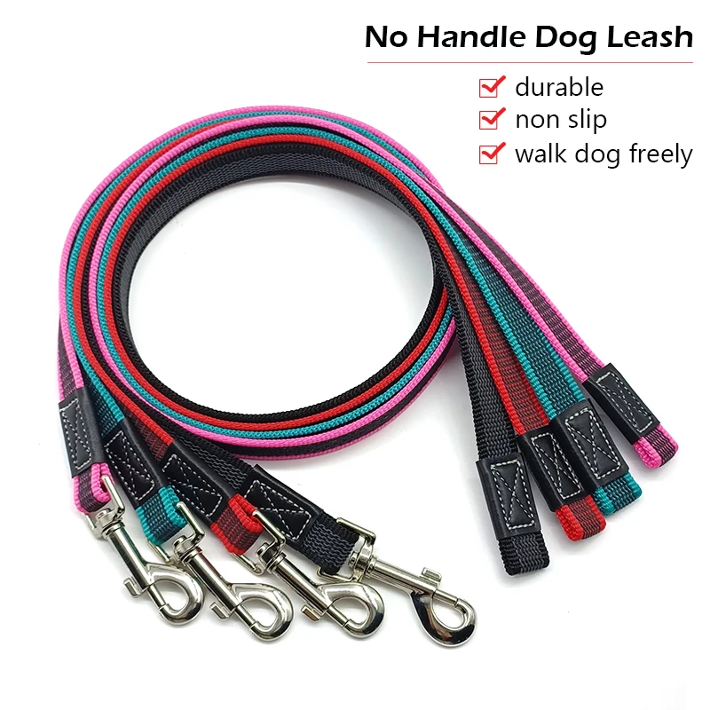 

Non Slip Dog Leash 1M 2M 3M 5M 10M Small Big Pet No Handle Training Leashes 2 3 5 10 Meters Cat Rubber Lead Rope Black Supplies