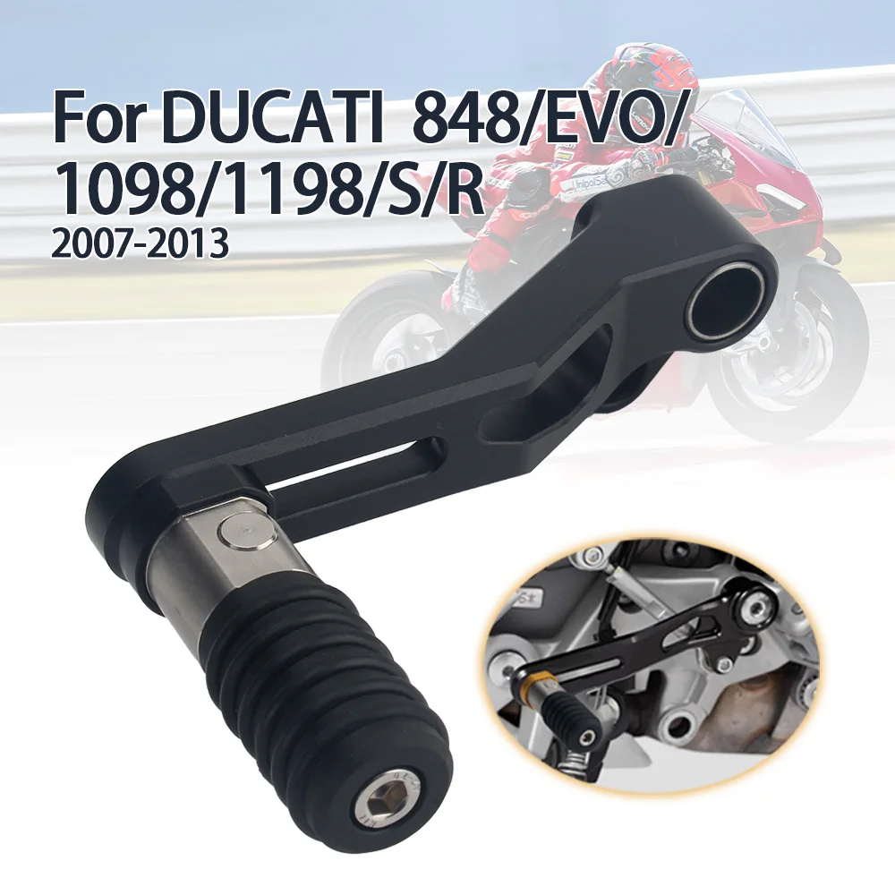 For Ducati 1198 1198R 2007 1198S 1098 1098S 1098R 848 Evo 2008-2013 848 EVO Gear Shift Lever Motorcycle CNC Gear Shifter Pedal