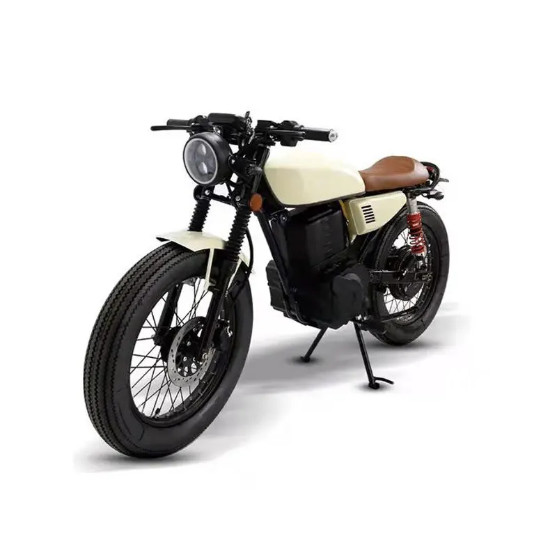 

Lvyuan High Speed 72v 2000w Rear Hub Motor Electric Motorcycle 20ah Lead-acid Battery Electric Moped Steel Frame