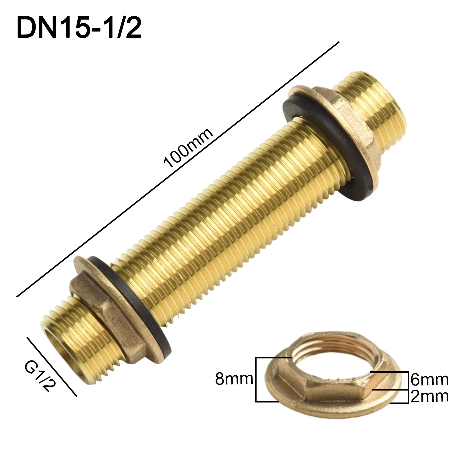 Industrial Water Systems Water Tank Connector Water Tower Pump Connector Compatible With Various Water Systems