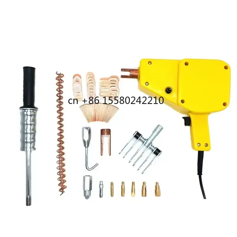 2026 hot for FUNISI Portable Car Body Repair Electric Dent Puller Kit Spot Welding Welder Machine