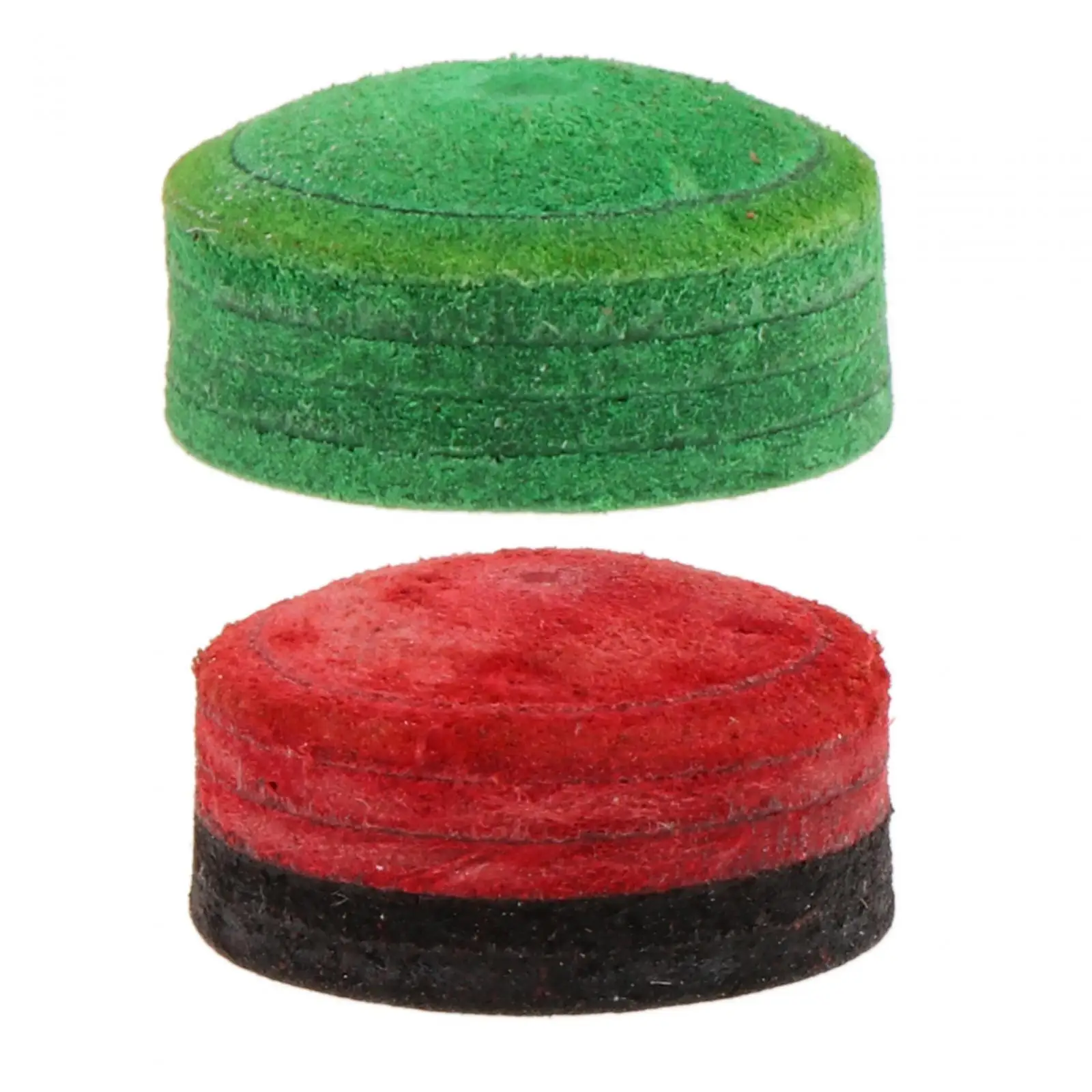 

Billiard Cue Tips Replacement Head 14mm PU Leather Snooker Stick Parts for Pool Cue Accessories and Training