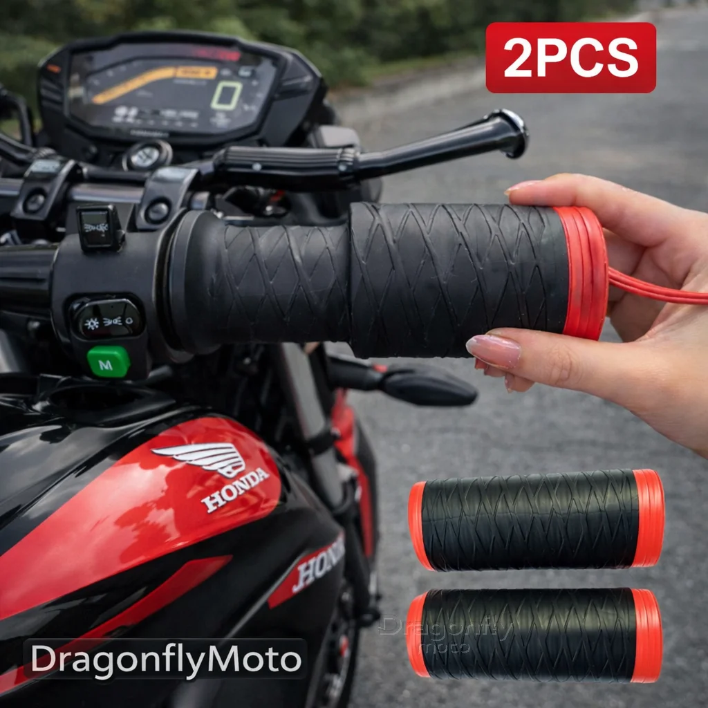 

Motorcycle Silicone Handlebar Cover For Honda CB190R CB 190R 2022 2021 2020 Self Shrinking Non-Slip Motorcycles Grip Covers
