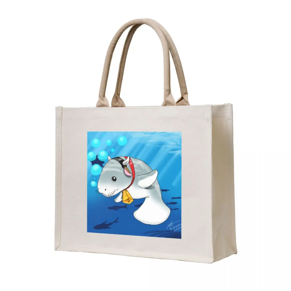 

Sea Cow Tote Bag tote bag men Fabric bag Reusable bags