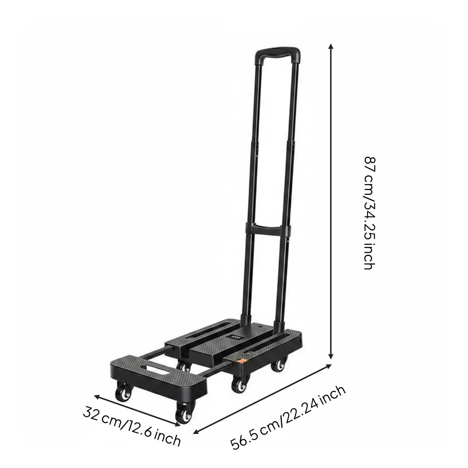 foldable-transport-cart-thickened-iron-frame-rolling-hand-truck-multipurpose-cart-for-moving-and-shopping