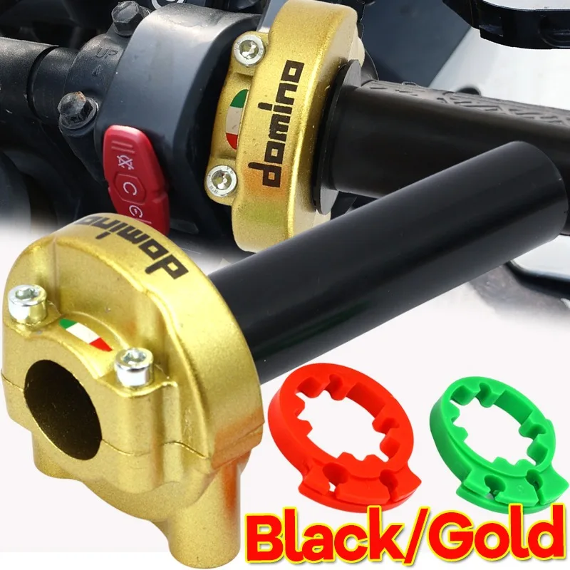 

Motorcycle Modified Big Twist Throttle Handlebar Set Aluminum Throttle Twist Handlebar for 500cc-900cc Motorcycle Parts