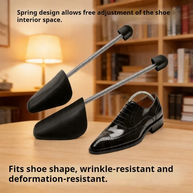 2 Pairs Spring Shoe Trees for Men and Women Anti Deformation Shoe Stretcher Lasts Prevent Wrinkles Maintain Shape