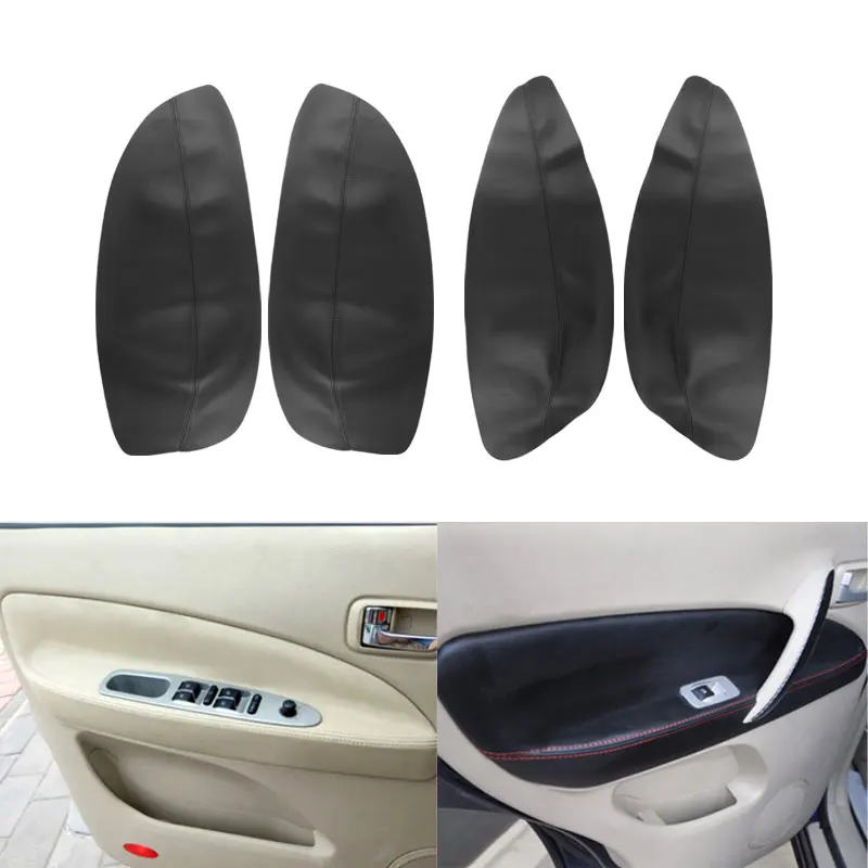 For Chery Tiggo 2005 2006 2007 2008 2009 2010 Car Door Handle Panel Armrest Microfiber Leather Cover