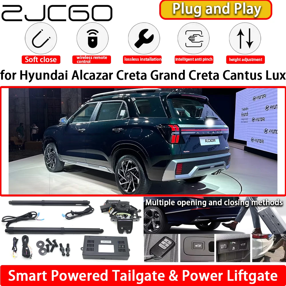 for Hyundai Alcazar Creta Grand Creta Cantus Lux Automatic Electric Powered Tailgate Power Liftgate Tail Gate Lift Kit System
