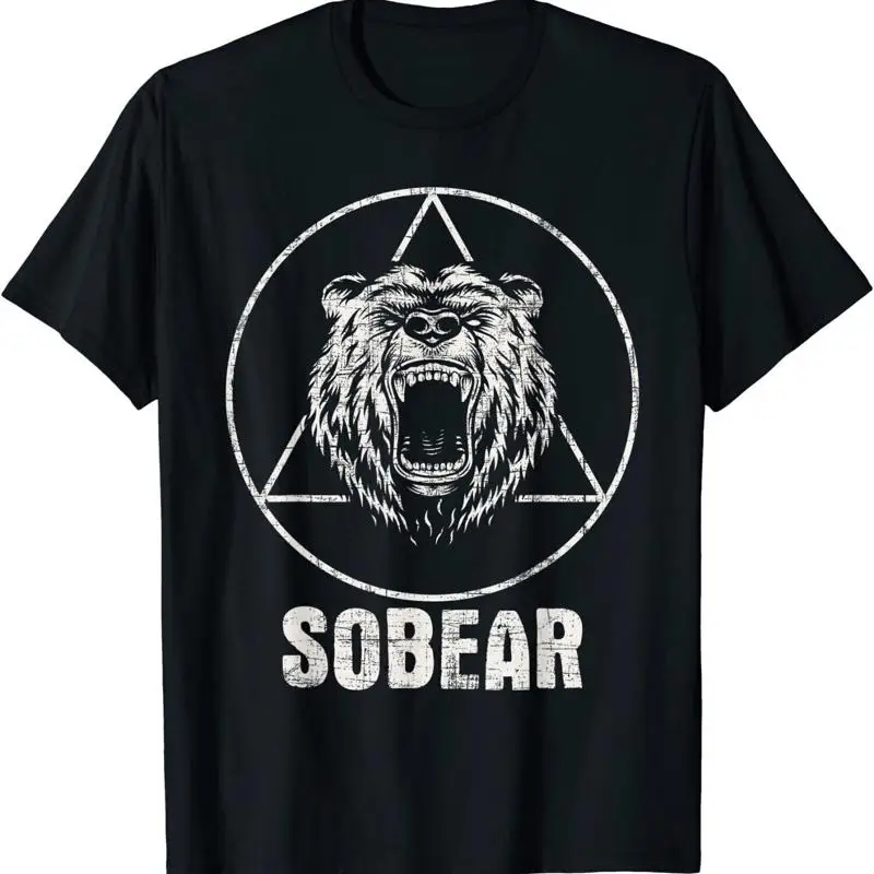 

New Limited Sobear Anniversary Sober Aa Na Recovery Sobriety T Shirt