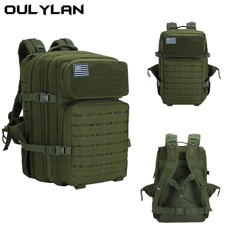 

Outdoor Sports Mountaineering Bag Men Multifunctional Breathable Waterproof Camouflage Large-capacity Travel Backpack
