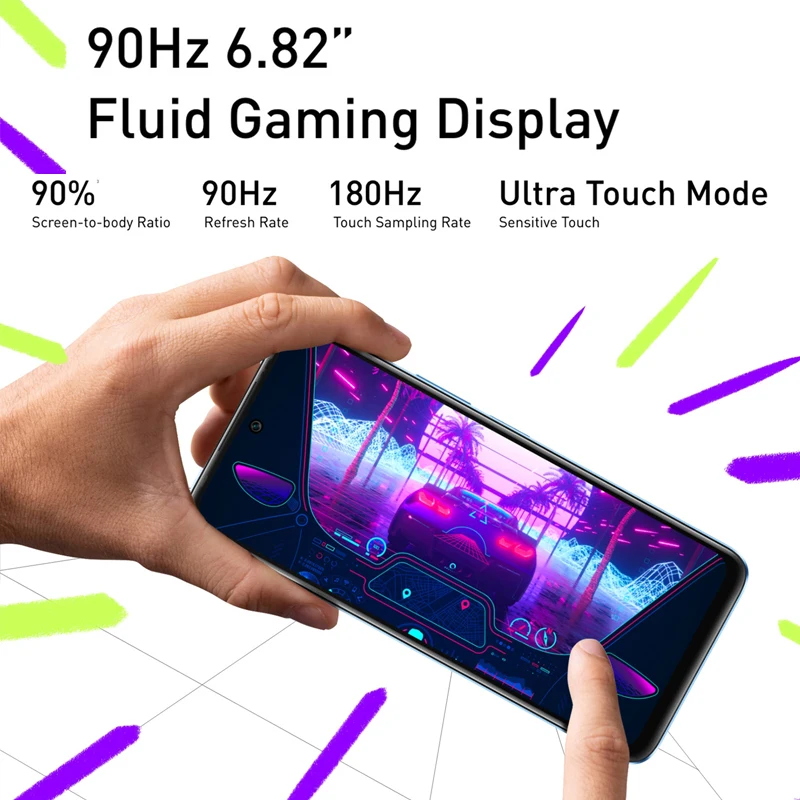 Infinix-teléfono inteligente 20, 4GB, 128GB, pantalla de 6,82 pulgadas, 90HZ, Helio G85, cámara trasera de 50MP, batería de 5000mAh, estreno mundial