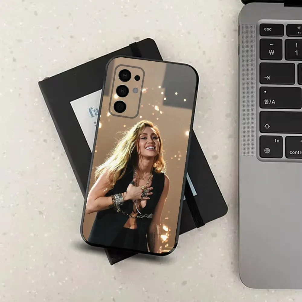 Singer M-Miley C-Cyrus-s Phone Case For Samsung Galaxy A91,A80,A73,A72 ,A71,A53A52,A32 ,A31A22,A21s,A20,Black Cover