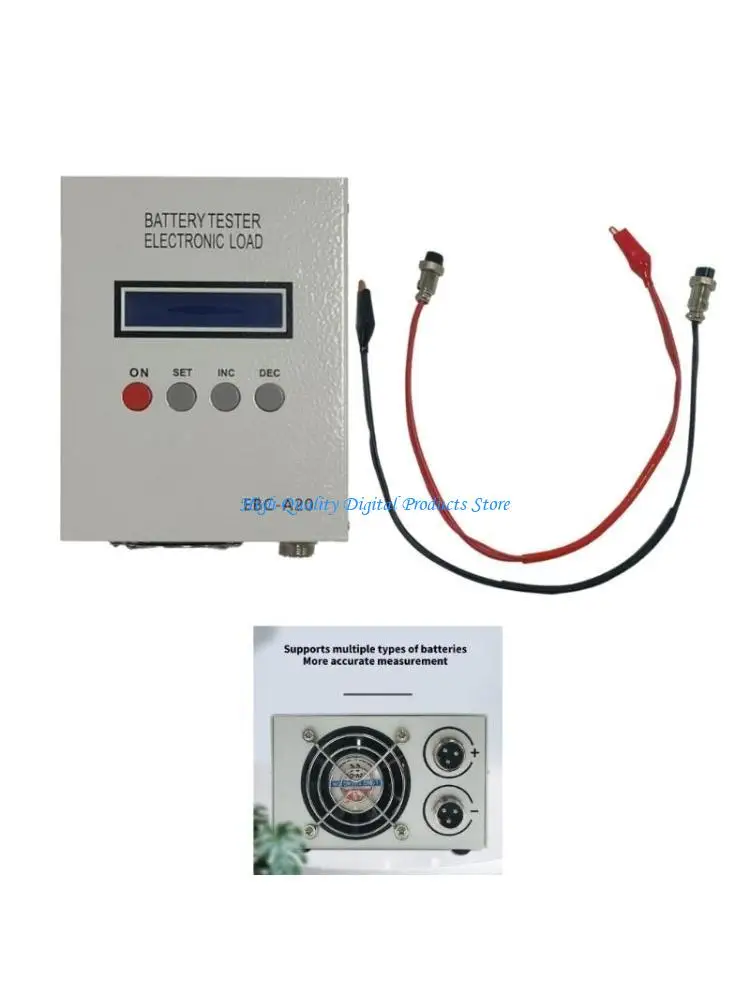 

U2JE Precise Battery Tester DC19-20V Internal Resistance Testing Meter With Constant Current And Power Discharge Option