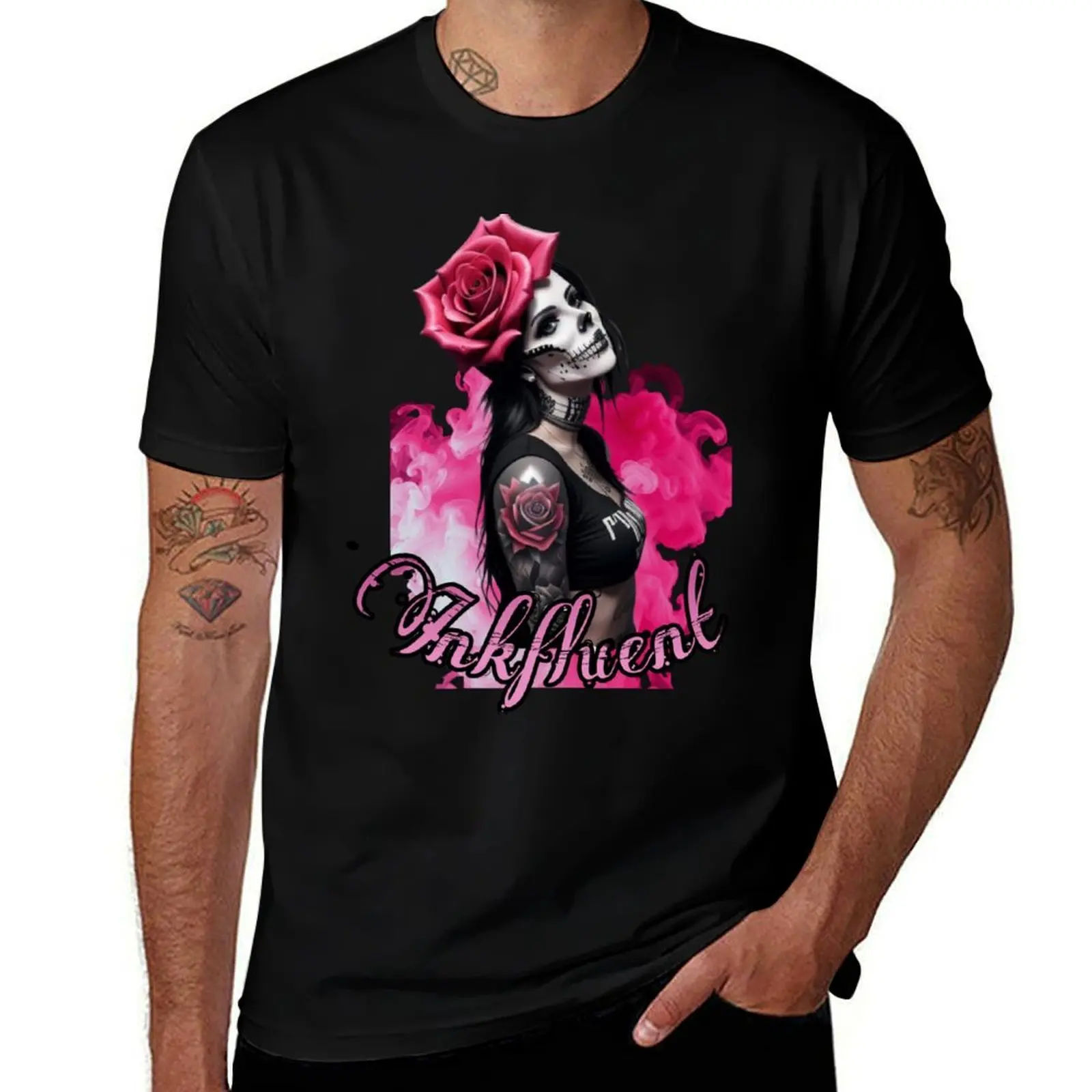 

Behind the smoke show. T-Shirt affliction shirts blue lock Clothing outfits for men
