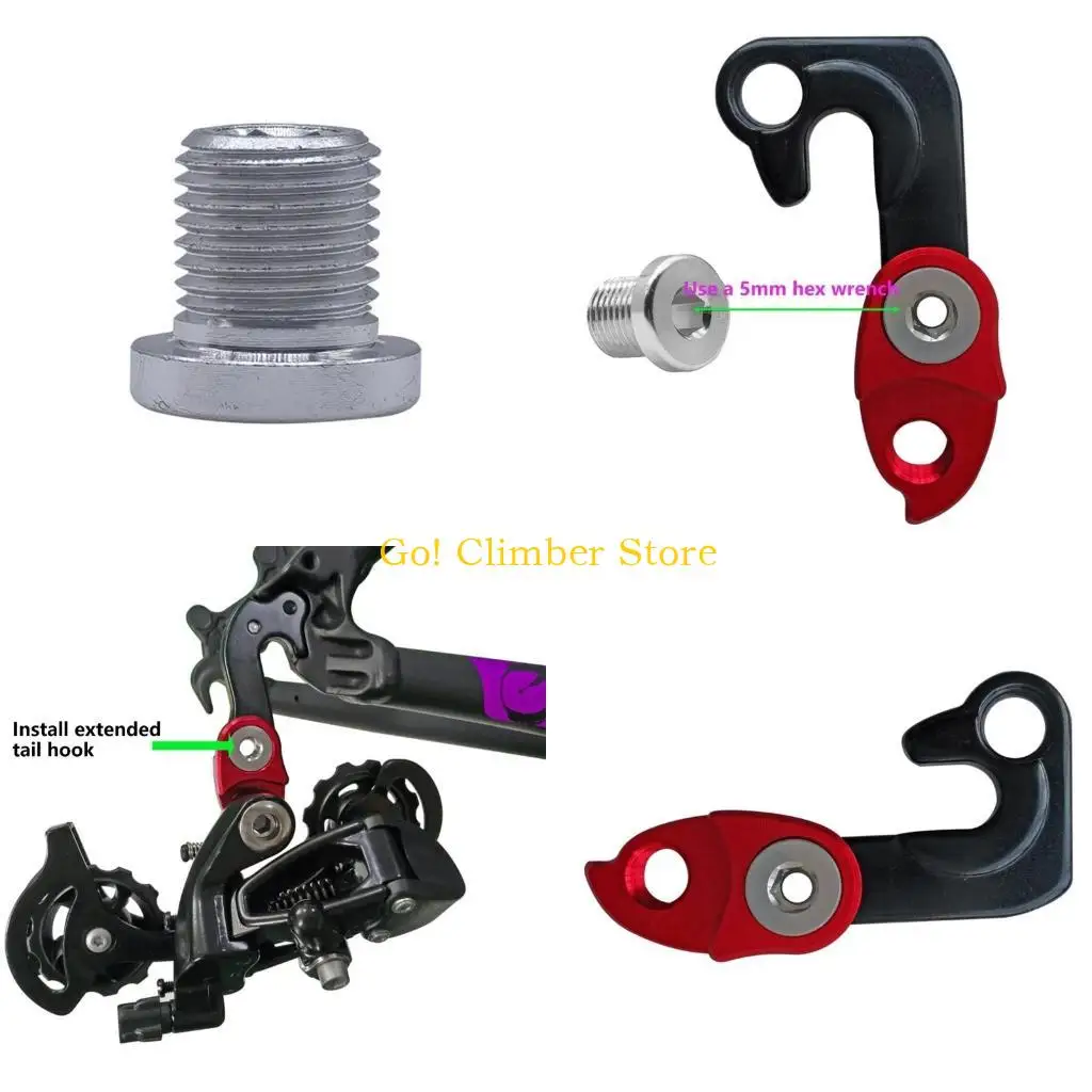 

Q84C Rear Derailleur Screws for Installing Rear Derailleur Hangers Chain Tensioner
