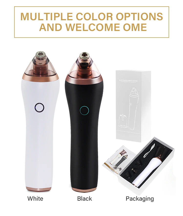 Extractor de espinillas de comedón y acné, limpieza profunda Facial, eliminador eléctrico de espinillas, vacío de poros