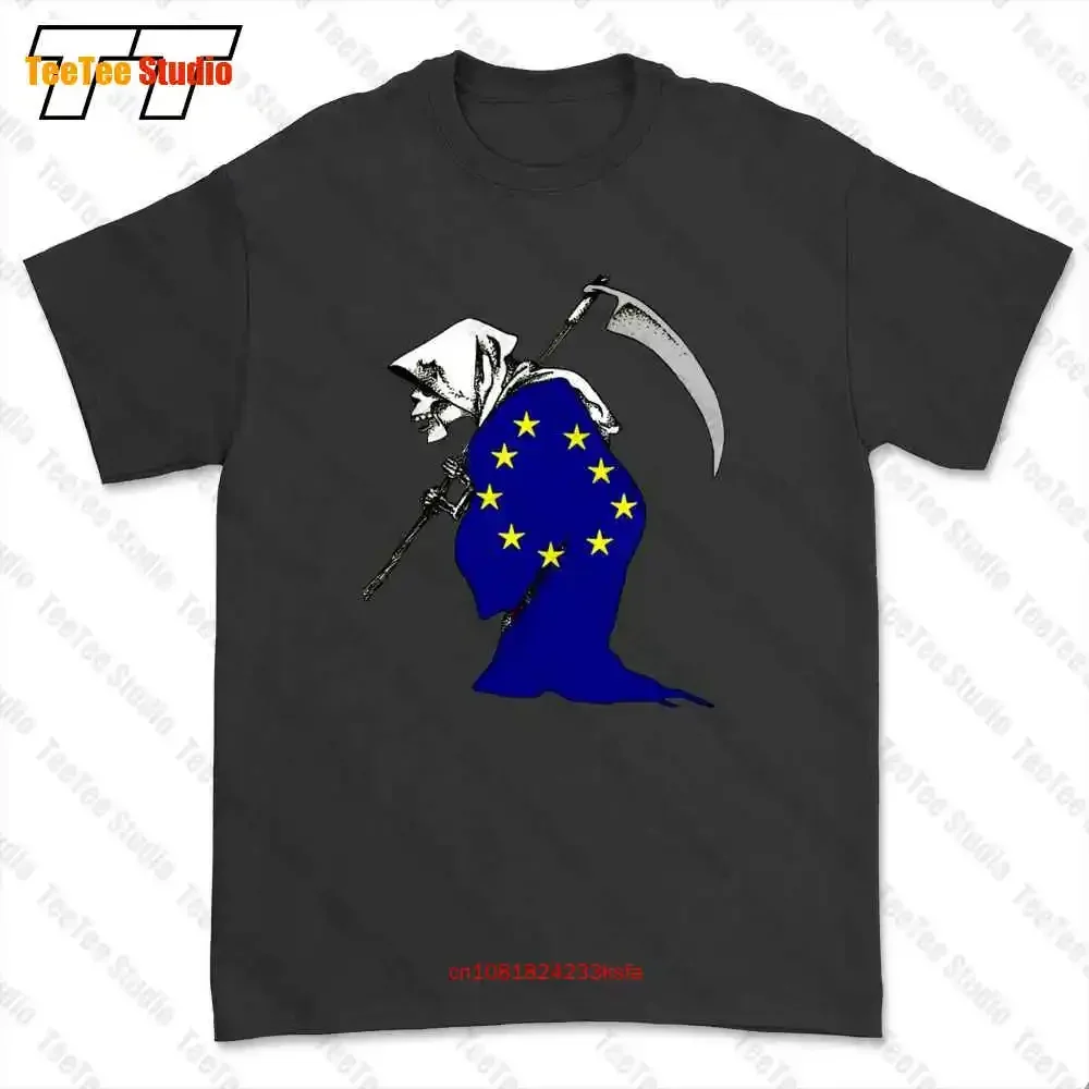 No Eu Bretix Brexit Anti European Union Death Stop T-shirt Tee 3SUE