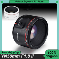 YONGNUO YN50mm F1.8 II Auto Focus Small Lens With Super Bokeh Effect For Canon Large Aperture Lens Customized Camera Accessory