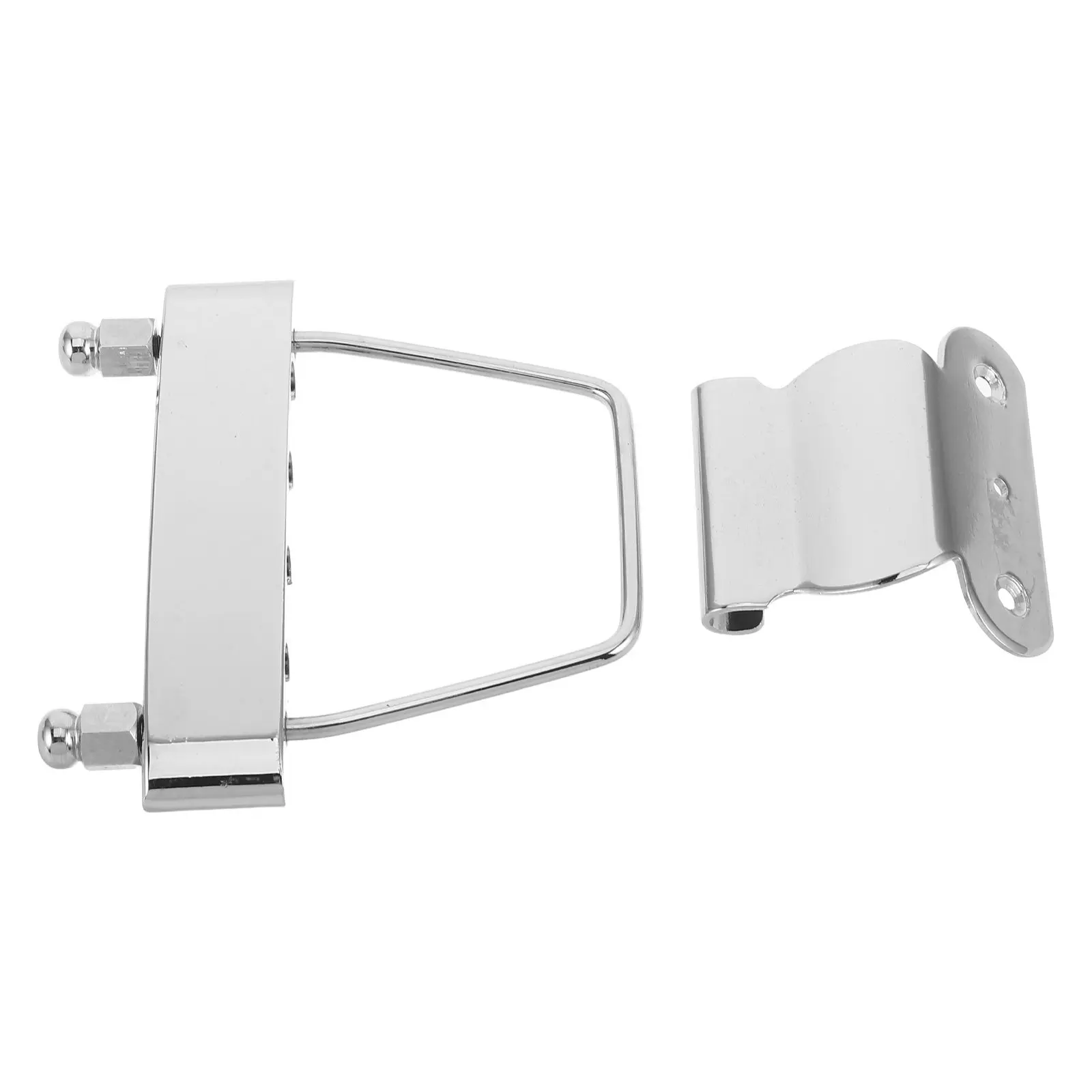 4 String Bass Guitar Bridge Set Metal Fixed Hardtail Saddle Replacement Parts for Enhanced Sound Clarity
