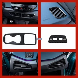 Car Styling Interior Sticker For Volkswagen ID.3 VW ID 3 ID3 2021 + Front Air Outlet Rear USB Water Cup Gear Shift Frame Trim