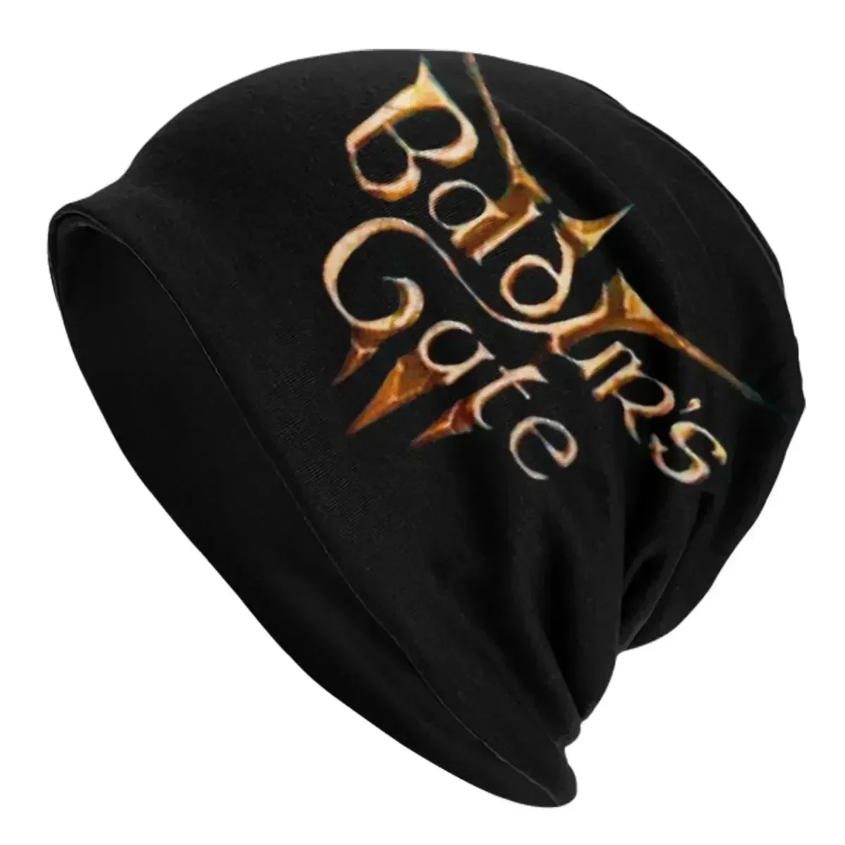 Baldurs Gate 3 Warm Knitted Cap Hip Hop Bonnet Hat Autumn Winter Outdoor Beanies Hats for Unisex Adult