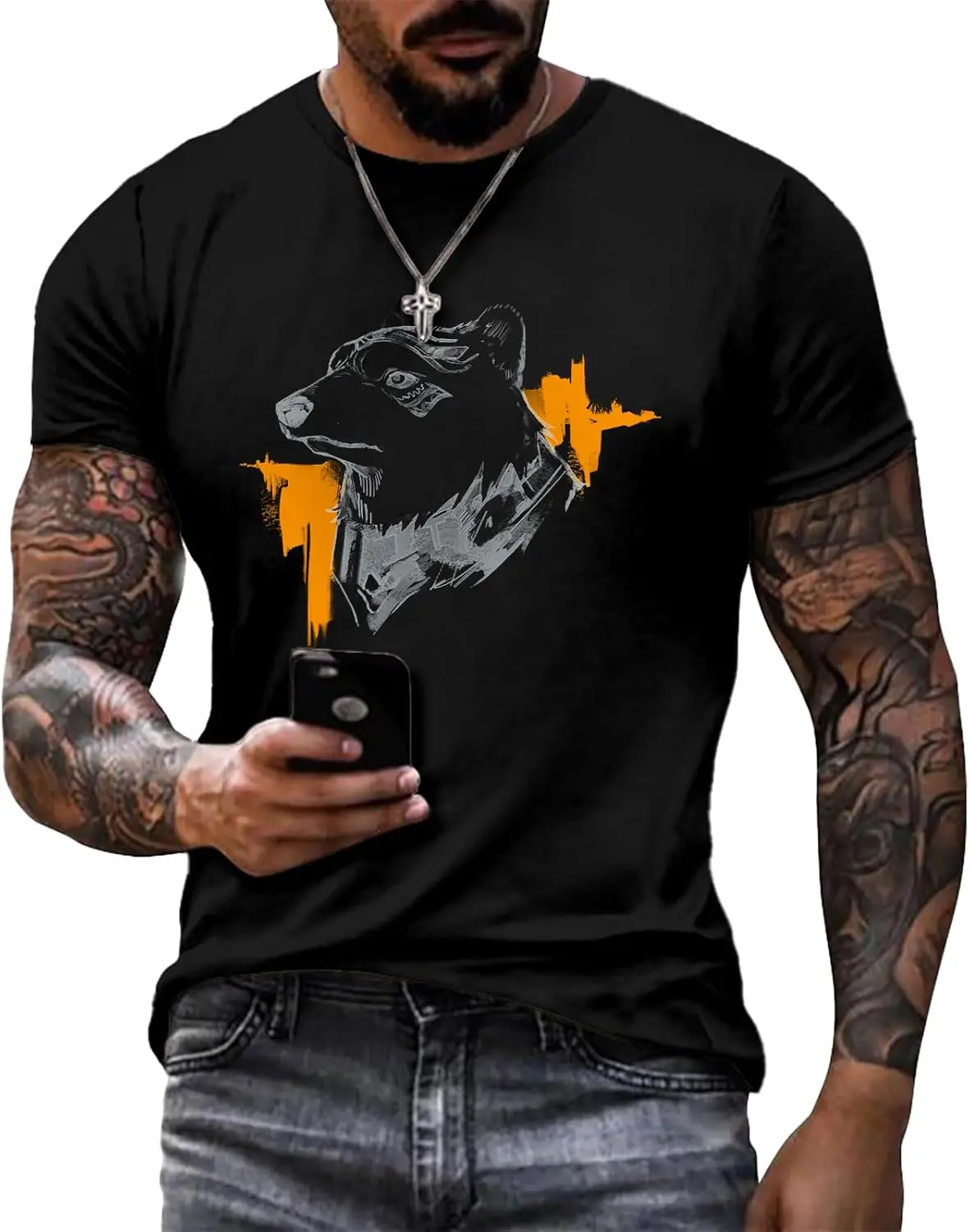 Vintage Grpahic Tshirts For Men 100% Cotton Crewneck Short Sleeve Summer Novelty Funny Gym Quick Dry Tee Shirts 100% Cotton Trendy Y2K Short-Sleeve Tee – Soft, Quick-Drying, All Occasion Casual  Suitable For Concert Party Hanging Out Sightseeing Trip