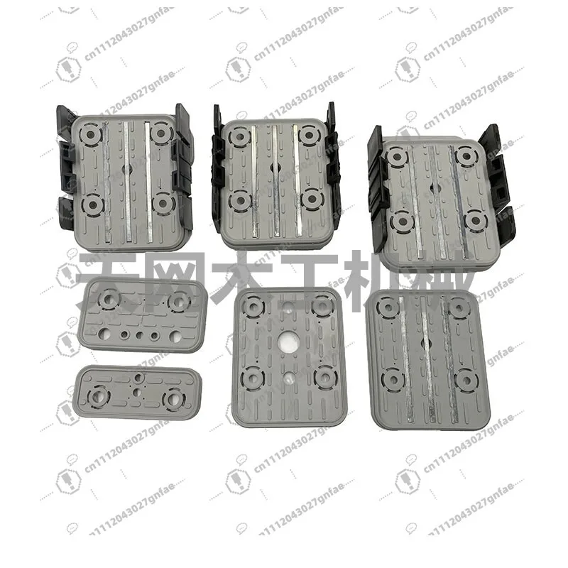 CNC Router Vacuum Pod Suction Pad Rubber Seal Strip Metal Bar for Woodworking Machine Spare Parts