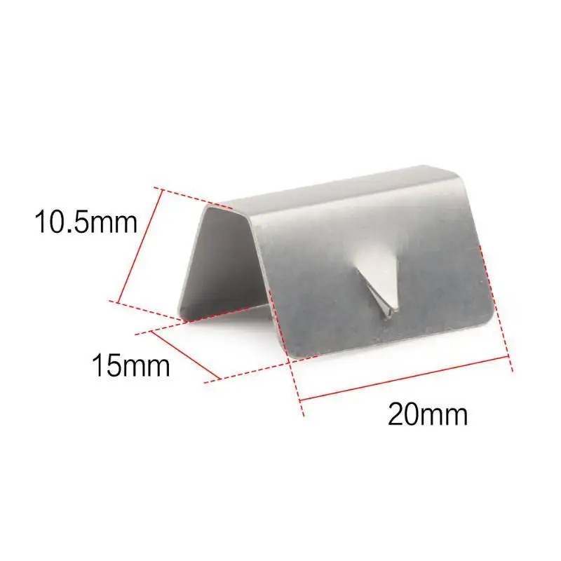 Wind Deflector Rain Eyebrow Mounting Clips 10PCS Stainless Steel Durable Replacement Parts for HEKO SNED G3