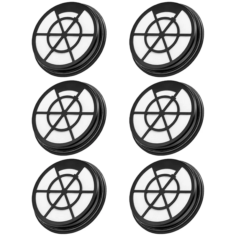 KEOL-NEN110B NEN110A Vacuümfilter voor Eureka Whirlwind zakloze stofzuiger, 6 stuks inlaatframe en sponsfilter